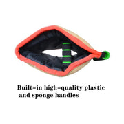 Red Twill Jute Training Dog Bite Sleeve Open Sleeve Protector Prodotti per animali domestici, Red Twill Jute