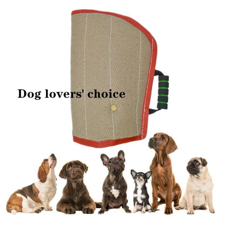 Manicotto addestramento cani in iuta 45x25 cm