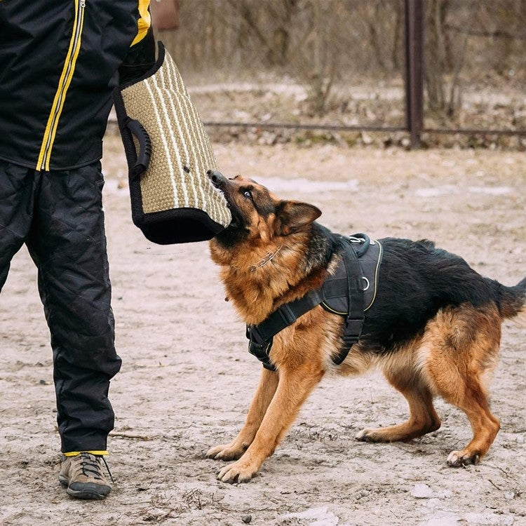 Protezione manica in juta per addestramento cani 52x32 cm