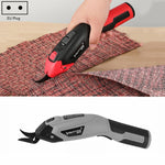 YOURTOOLS Y4005 Forbici elettriche in acciaio al tungsteno da 12 W Forbici per rifinitura di tappeti in pelle, 1500mAh (Red), 2500mAh  (Gray), US Plug (Gray), EU Plug (Gray)