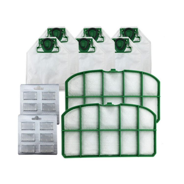 Set ricambi sacchetti e filtri per aspirapolvere Vorwerk VK200
