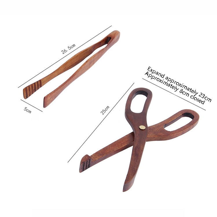 Clip per alimenti in legno da cucina per uso domestico, barbecue, clip per alimenti, dessert, pasticceria, pane, Phoebe Clip, Scissors Clip