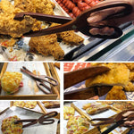 Clip per alimenti in legno da cucina per uso domestico, barbecue, clip per alimenti, dessert, pasticceria, pane, Phoebe Clip, Scissors Clip