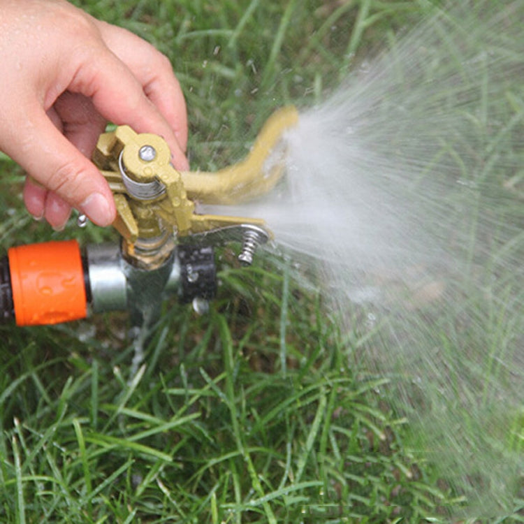 Irrigatori rotanti per prato Irrigatori agricoli a bilanciere per giardini in lega di zinco, Rotating Lawn Sprinklers