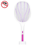 Scacciazanzare elettrico Killer per zanzare Scacciazanzare elettrico domestico ricaricabile tramite USB due in uno, LEDx3  Gray (Handle Charging), LEDx3 Blue (handle charging), LEDx6 Gray (Base Charging), LEDx6 Purple (Base Charging)                   ...