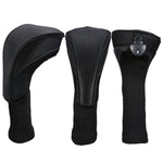 Copertura protettiva per mazze da golf 3 in 1 n. 1 / n. 3 / n. 5. Copri testa per mazza da golf, HD-014 3 in 1 Blue, HD-014 3 in 1 Black, HD-014 3 in 1 Red