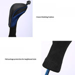 Copertura protettiva per mazze da golf 3 in 1 n. 1 / n. 3 / n. 5. Copri testa per mazza da golf, HD-014 3 in 1 Blue, HD-014 3 in 1 Black, HD-014 3 in 1 Red