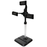 Staffa telescopica per telefono e tablet con luce