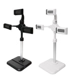 Staffa telescopica per telefono e tablet con luce