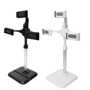 Staffa telescopica per telefono e tablet con luce