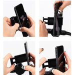Staffa telescopica per telefono e tablet con luce