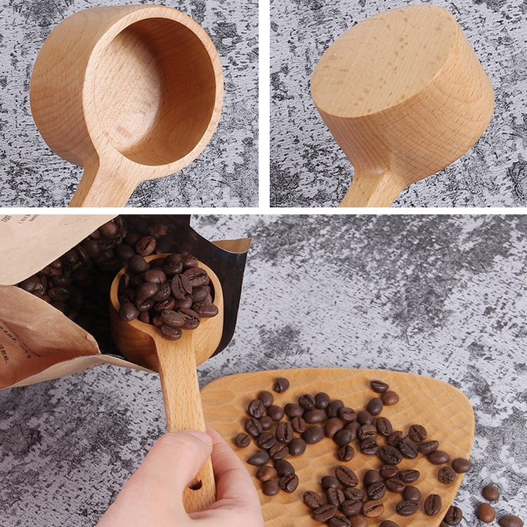 Cucchiaio di legno con manico lungo, cucchiaio per condimento, dessert, caffè, latte, tè, Seasoning Spoon Small, Seasoning Spoon Medium, Seasoning Spoon Large