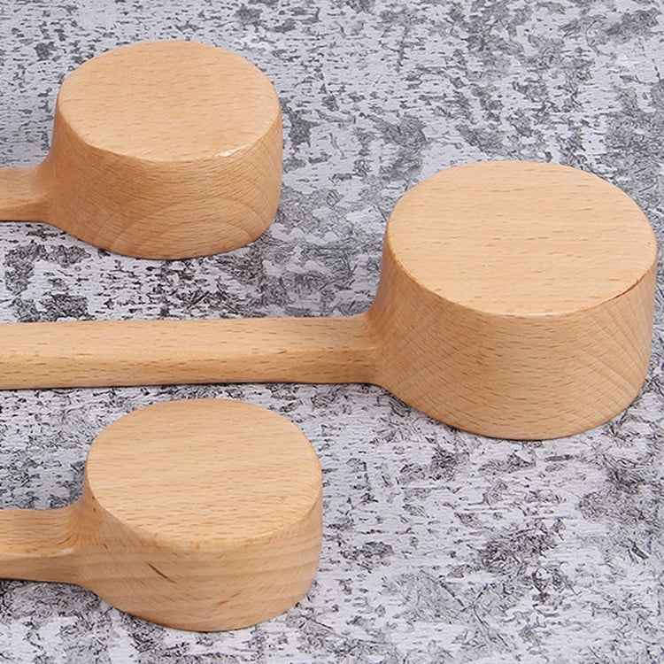 Cucchiaio di legno con manico lungo, cucchiaio per condimento, dessert, caffè, latte, tè, Seasoning Spoon Small, Seasoning Spoon Medium, Seasoning Spoon Large