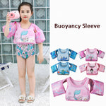 Giubbotto di salvataggio per bambini in stile gilet Salvagente in schiuma con braccio gonfiabile per nuoto libero, Hip-hop Dinosaur, Submented Mirror Whale, Blue Tail Mermaid, Black Hair Doll, Bow Doll