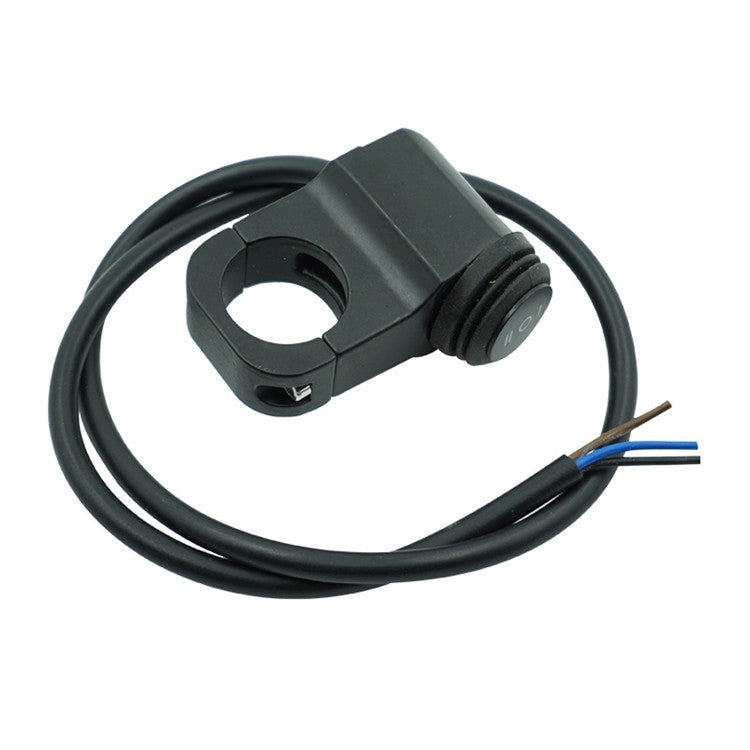 Interruttore universale a tre fili impermeabile modificato in lega di alluminio per moto, Universal Switch
