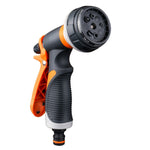 Irrigatore per irrigazione da giardino in plastica per uso domestico,, Orange, With Quick Connector+Threaded Connector, With Quick Connector+Universal Connector, With Rubber Quick Connector+Threaded Connector                                            ...