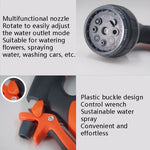 Irrigatore per irrigazione da giardino in plastica per uso domestico,, Orange, With Quick Connector+Threaded Connector, With Quick Connector+Universal Connector, With Rubber Quick Connector+Threaded Connector                                            ...