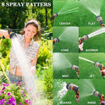Irrigatore per irrigazione da giardino in plastica per uso domestico,, Orange, With Quick Connector+Threaded Connector, With Quick Connector+Universal Connector, With Rubber Quick Connector+Threaded Connector                                            ...