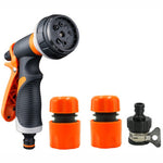 Irrigatore per irrigazione da giardino in plastica per uso domestico,, Orange, With Quick Connector+Threaded Connector, With Quick Connector+Universal Connector, With Rubber Quick Connector+Threaded Connector                                            ...
