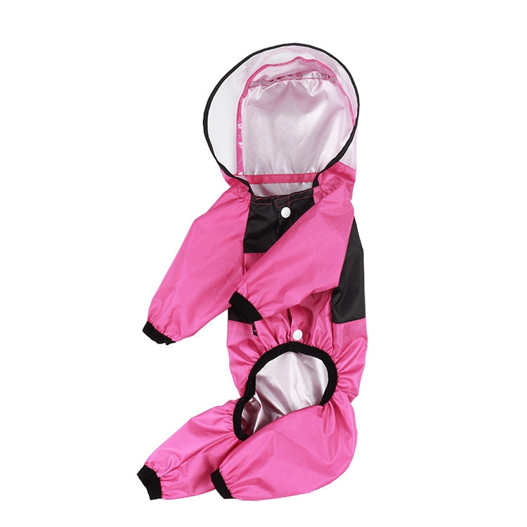 Impermeabile universale stagionale per cani Abbigliamento a quattro zampe Abbigliamento impermeabile in PU trasparente, XS, S, M, L, XL, XXL, XXXL, XXXXL