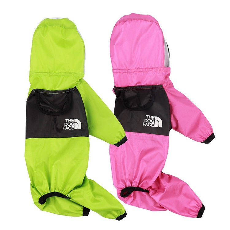Impermeabile universale stagionale per cani Abbigliamento a quattro zampe Abbigliamento impermeabile in PU trasparente, XS, S, M, L, XL, XXL, XXXL, XXXXL