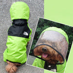 Impermeabile universale stagionale per cani Abbigliamento a quattro zampe Abbigliamento impermeabile in PU trasparente, XS, S, M, L, XL, XXL, XXXL, XXXXL