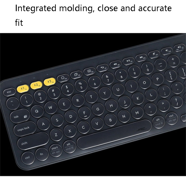 JRC T20703 Pellicola per tastiera per laptop Pellicola trasparente per tastiera Bluetooth senza fili per Logitech K380