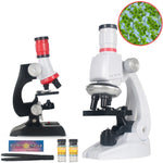 Set giocattoli scienza microscopio 1200X per bambini