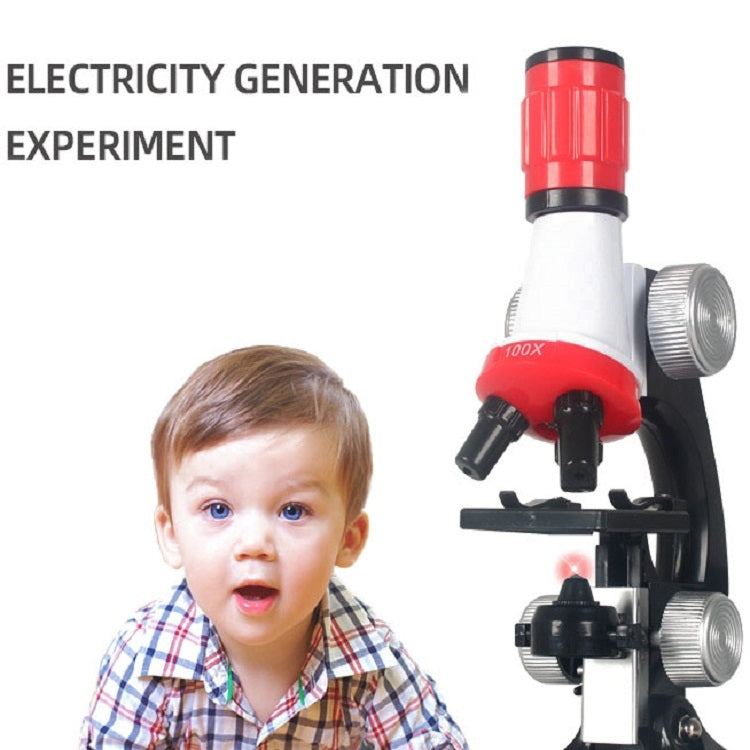 Set giocattoli scienza microscopio 1200X per bambini
