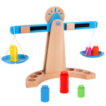 Bilancia in legno per bambini 31,5x15x4 cm
