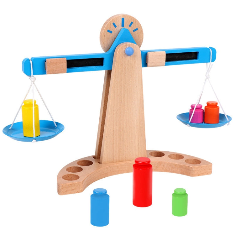 Bilancia in legno per bambini 31,5x15x4 cm