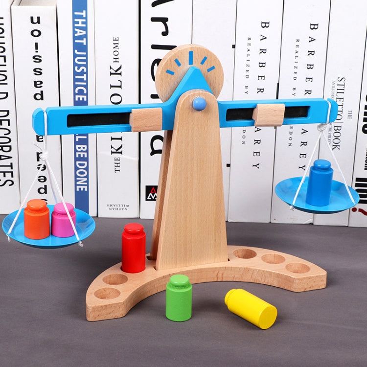 Bilancia in legno per bambini 31,5x15x4 cm