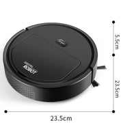 Robot spazzante con ricarica intelligente automatica per uso domestico, specifica:, 3 in 1（Black）, 3 in 1（White）, Black, White