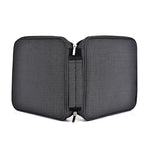 Astuccio per matite da 120 colori Borsa per cancelleria portatile per studenti di grande capacità, Purple, Gray Black, Blue, Rose Red