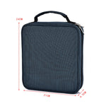 Astuccio per matite da 120 colori Borsa per cancelleria portatile per studenti di grande capacità, Purple, Gray Black, Blue, Rose Red