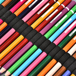 Borsa portapenne artistica in PU con motivo coccodrillo