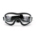 Occhiali per animali domestici Occhiali trasparenti per cani Occhiali per cani antivento impermeabili e anti-neve, Transparent Glasses