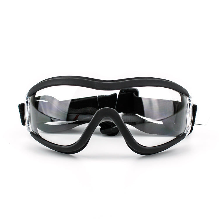 Occhiali per animali domestici Occhiali trasparenti per cani Occhiali per cani antivento impermeabili e anti-neve, Transparent Glasses