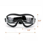 Occhiali per animali domestici Occhiali trasparenti per cani Occhiali per cani antivento impermeabili e anti-neve, Transparent Glasses