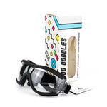 Occhiali per animali domestici Occhiali trasparenti per cani Occhiali per cani antivento impermeabili e anti-neve, Transparent Glasses