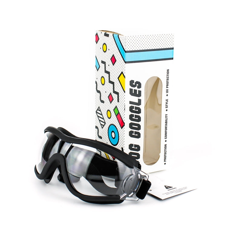 Occhiali per animali domestici Occhiali trasparenti per cani Occhiali per cani antivento impermeabili e anti-neve, Transparent Glasses