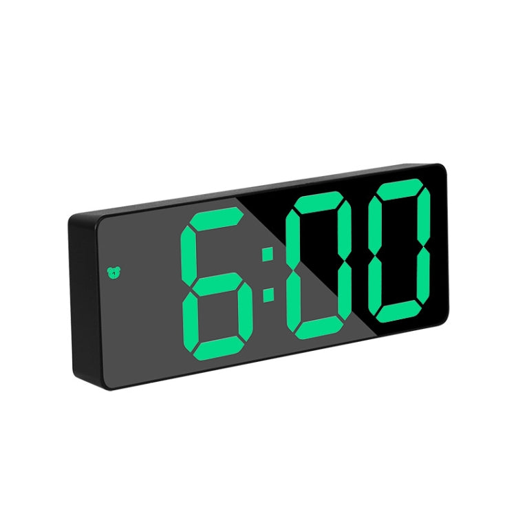 Sveglia da comodino a specchio, batteria, orologio LED a doppio scopo plug-in, Arc-shaped Black Shell (Mirror White Light), Rectangular Black Shell (Mirror White Light), Arc-shaped Black Shell (Black Surface White Light)                                ...