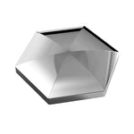 Spinner antistress in metallo da tavolo 9x7,5 cm