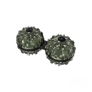 Artefatto di decompressione del giocattolo spinner della punta delle dita della palla da massaggio siamese, (Silver), (Black), (Bronze), (Red Copper)