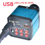 Microscopio elettronico 14MP HDMI USB per riparazione telefoni