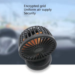 F409 Ventilatore per auto Ventilatore generale per auto che scuote la testa, F409 (USB 5V), F409 (12V), F409 (24V)
