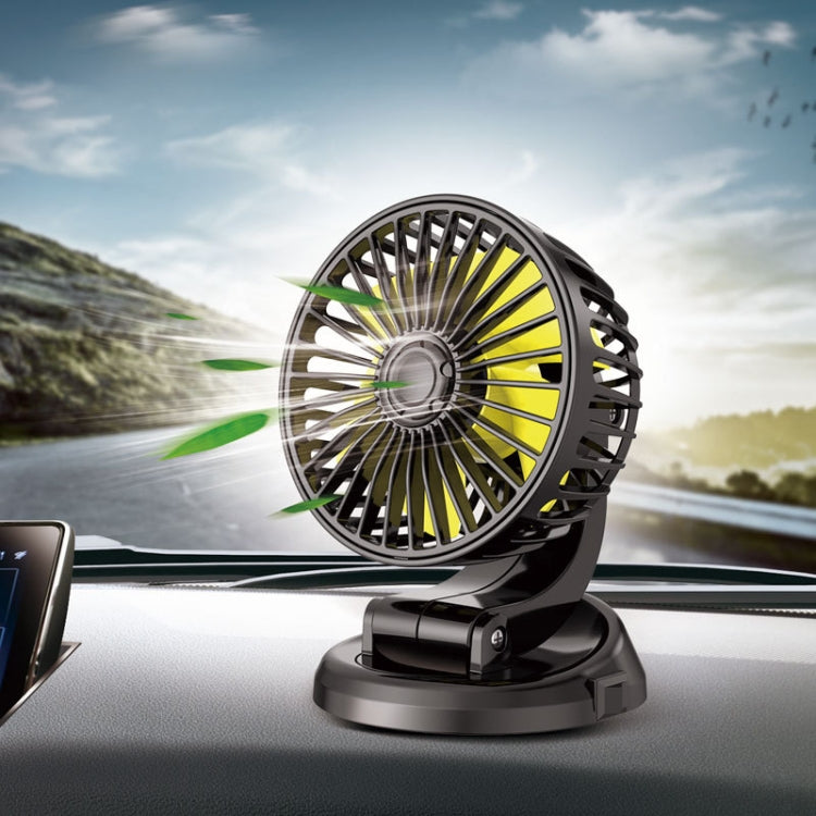 F409 Ventilatore per auto Ventilatore generale per auto che scuote la testa, F409 (USB 5V), F409 (12V), F409 (24V)