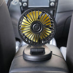 F409 Ventilatore per auto Ventilatore generale per auto che scuote la testa, F409 (USB 5V), F409 (12V), F409 (24V)