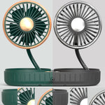 Ventola USB per auto F303 Ventola con testa vibrante per auto da 12/24 V, F303 (Gold), F303 (Silver)