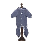 Impermeabile per cani con cappuccio trasparente S-XXXL